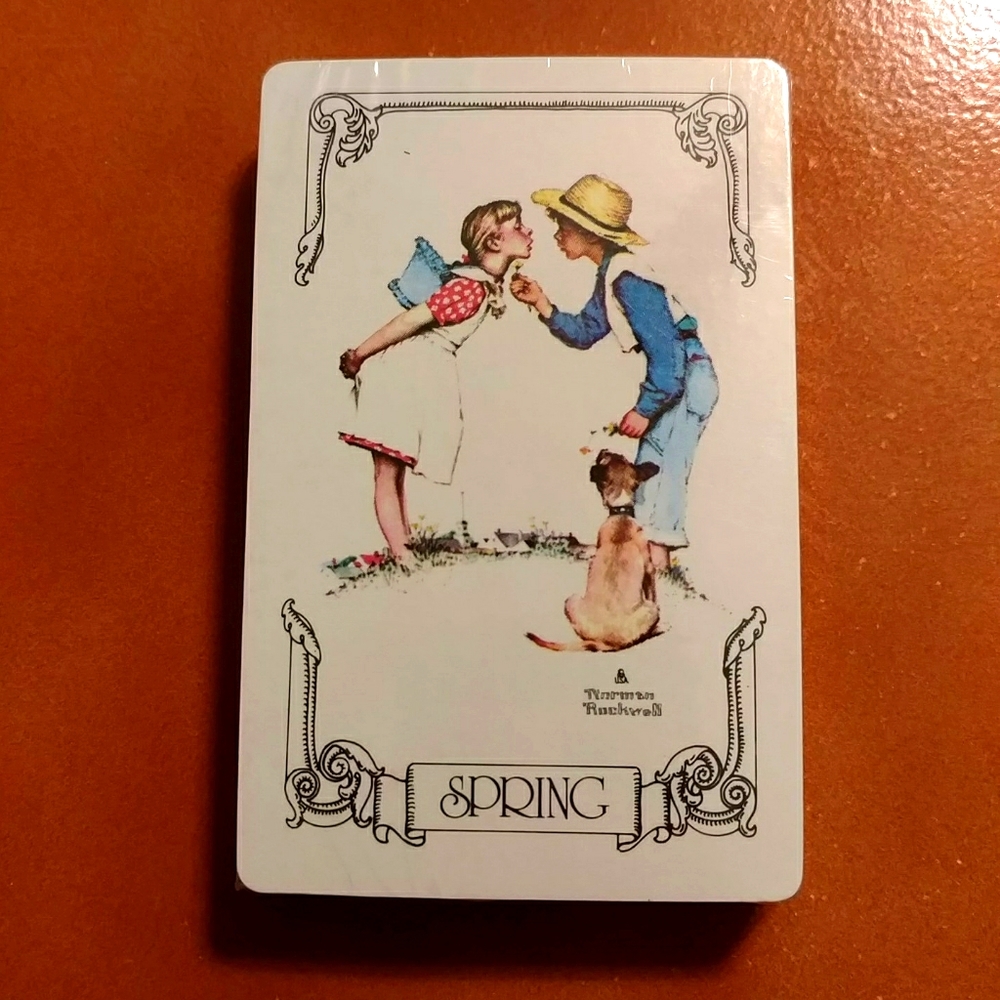 Norman Rockwell Trump season cards